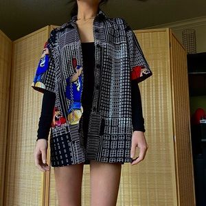 Vintage big pants homie button up